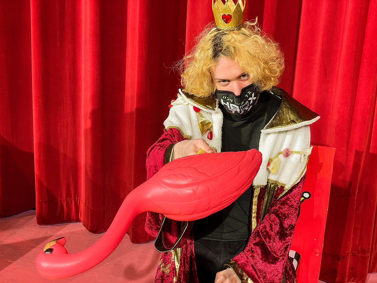 Ryan Dockery as the King of Hearts